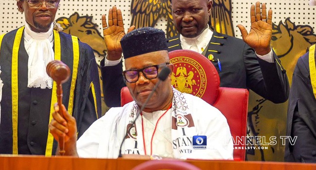 BREAKING: Akpabio Names Senate Minority Leadership