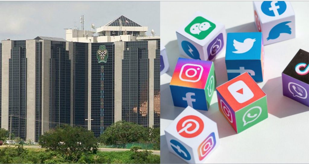 Stop social media handles requirement for bank customers - Reps tell CBN