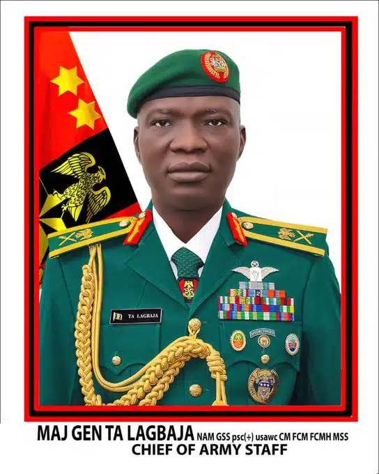 Army Releases Official Portrait Of New COAS, Lagbaja