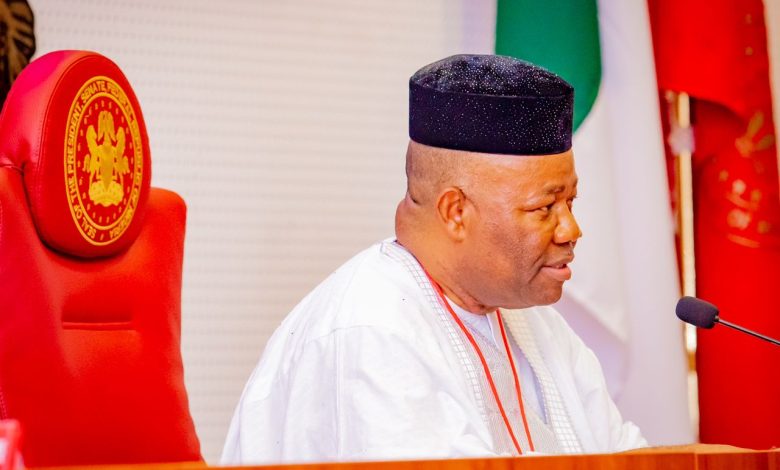 BREAKING: Akpabio Unveils Names of Senate Committee Chairmen