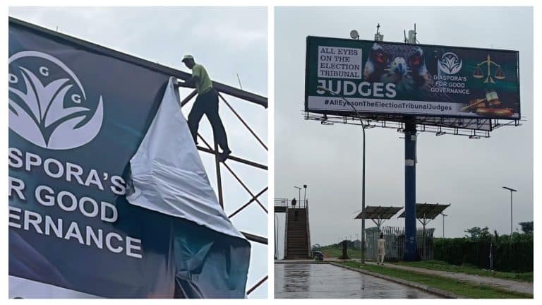 We Will Never Stop Tormenting Criminals - Charly Boy Reacts As Govt Allegedly Removes ‘All Eyes On The Judiciary’ Bill Board