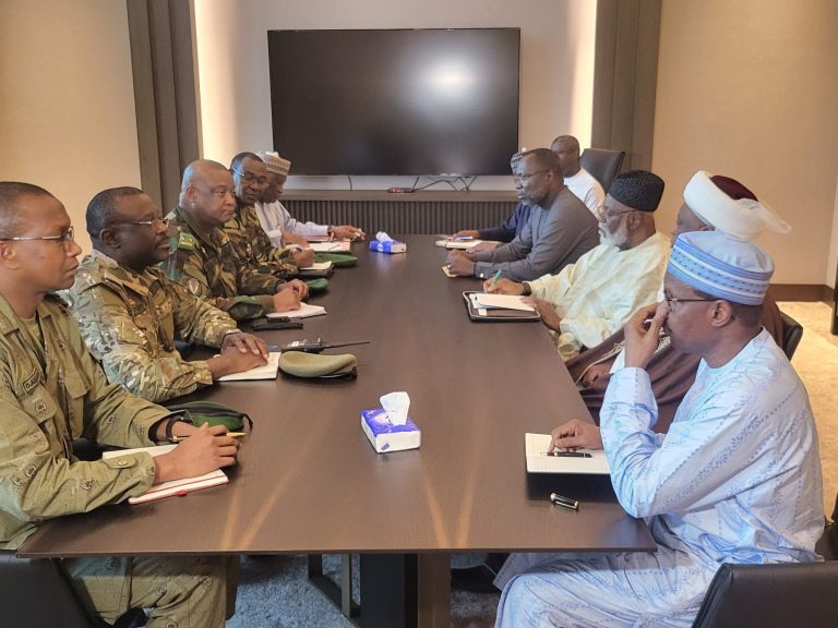 BREAKING: ECOWAS Delegation Meets with Niger Coup Leaders [PHOTOS]