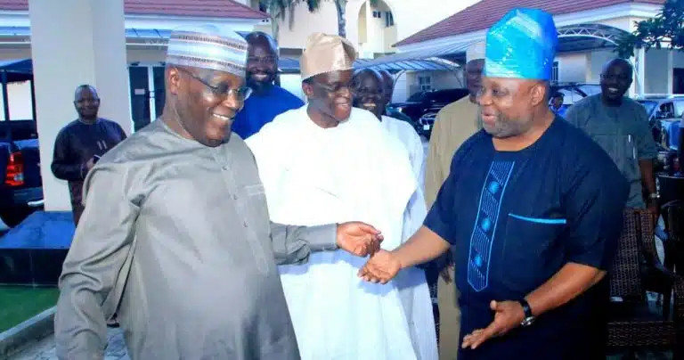 Atiku, Fintiri, Mohammed, Others Arrive For PDP Stakeholders’ Meeting