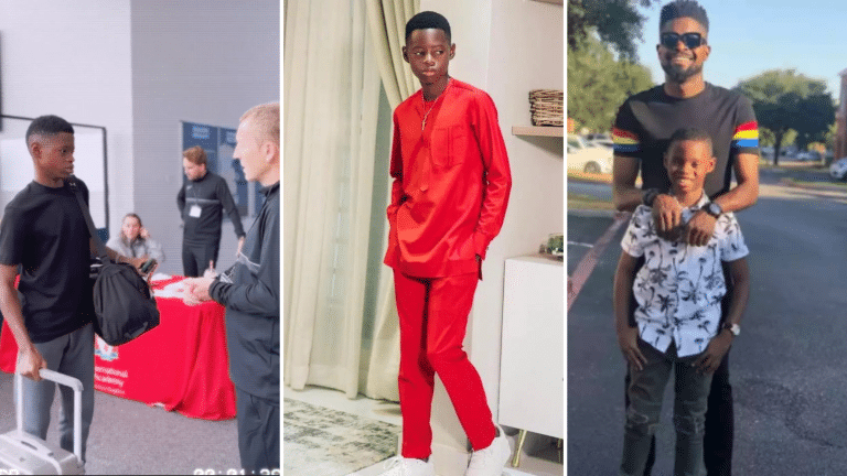 Son Of Popular Nigerian Comedian, Basketmouth Joins Liverpool Football Academy [Video]