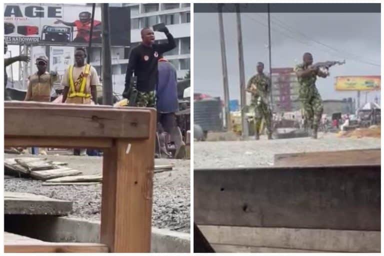 Chaos As Soldiers, Residents Clash In Lagos