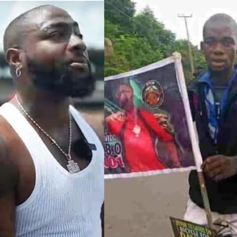 Davido Replies Man Who Embarked On Road Trip From Benue To Lagos Just To See Him