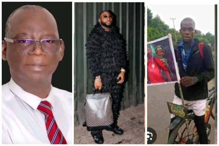 Nigerian Senator To Meet Cycling Davido’s Fan, Pledges To Sponsor His Music Career