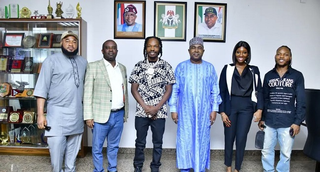 Details Of Meeting Emerge As Naira Marley Visits NDLEA, Meets Chairman (Photo)
