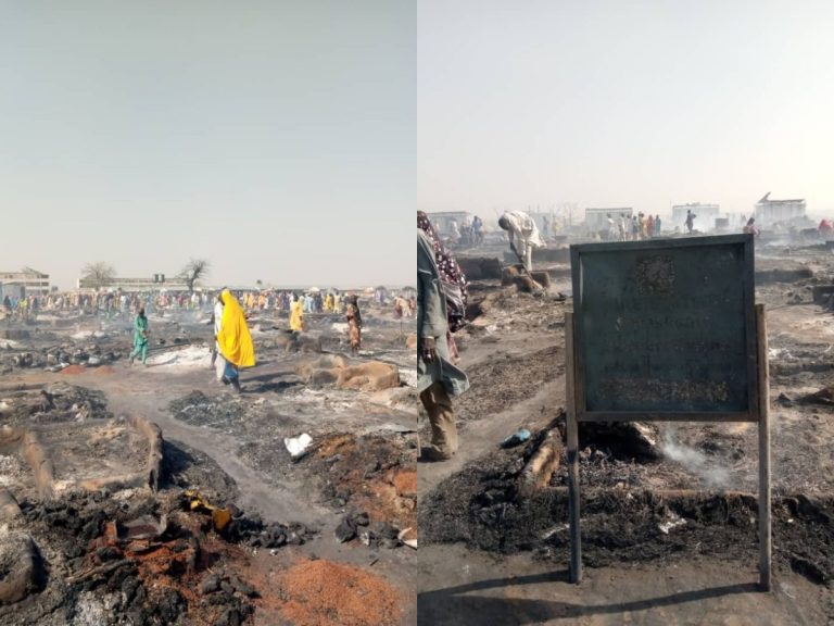 Seven Confirmed Dead As Building Collapse At Borno IDP Camp