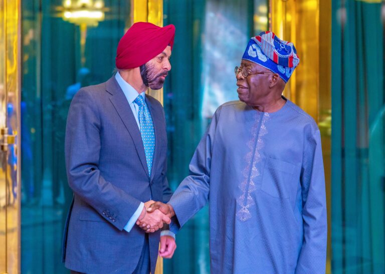 World Bank President Hails Tinubu Over Fuel Subsidy Removal