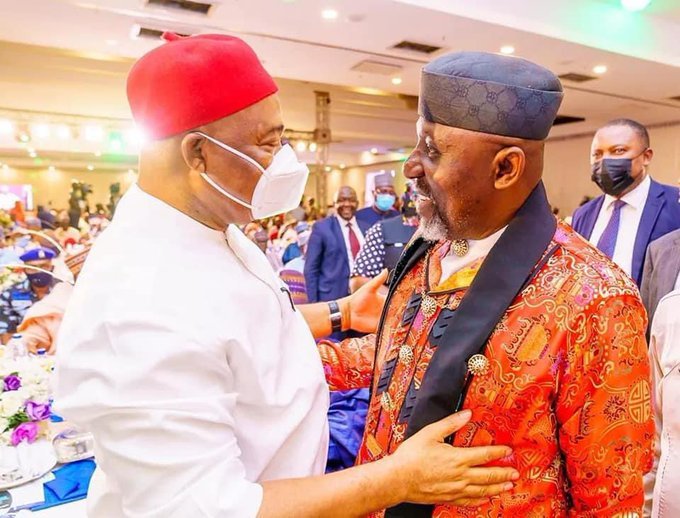 Imo State Gov., Uzodinma, Okorocha Visit President Tinubu In Aso Rock