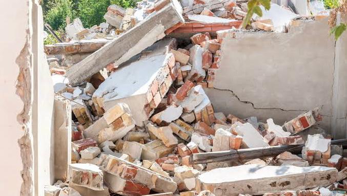 Tragedy: Father Dies Protecting Son As Building Collapses After Heavy Rain In Ondo