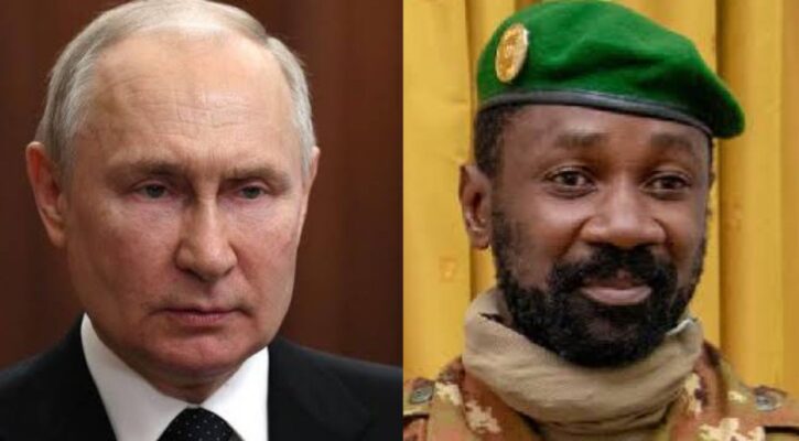Mali’s President Confirms Call With Putin About Niger Coup