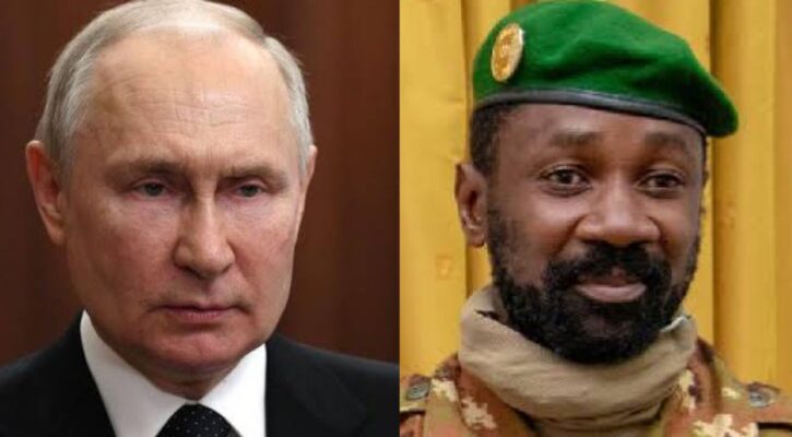 Mali’s Military Leader, Goita Reveals What He Discussed With Putin About Niger Republic