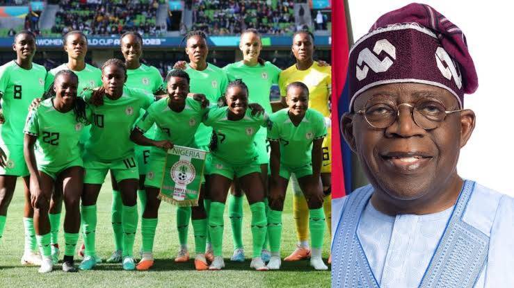 Tinubu Reacts As Super Falcons Crash Out Of Women’s World Cup