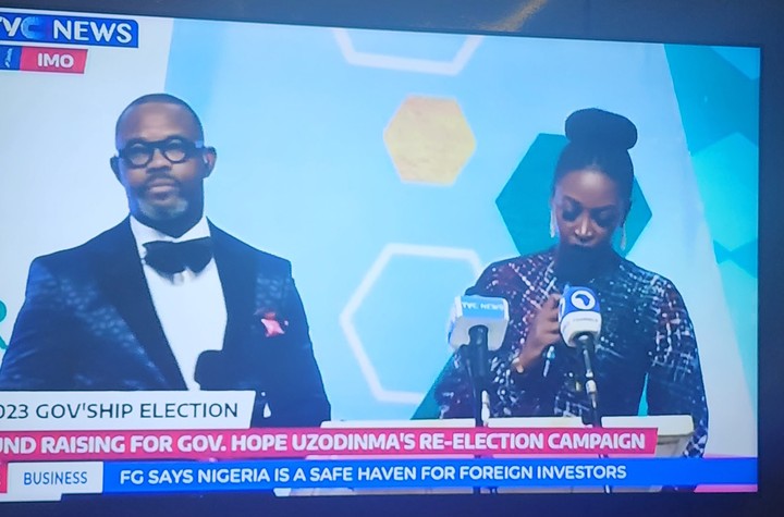 Kate Henshaw, Okey Bakassi Under Fire For Hosting APC Governor’s Re-election Fundraising Dinner