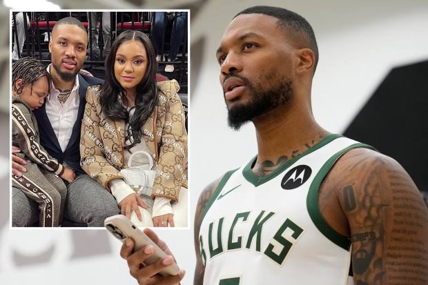 Seven-time NBA Star, Damian Lillard, Files For Divorce From College Sweetheart
