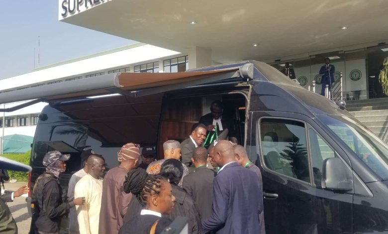 Tight Security as Supreme Court Gives Verdict on Atiku, Obi’s Appeals against Tinubu [VIDEOS]
