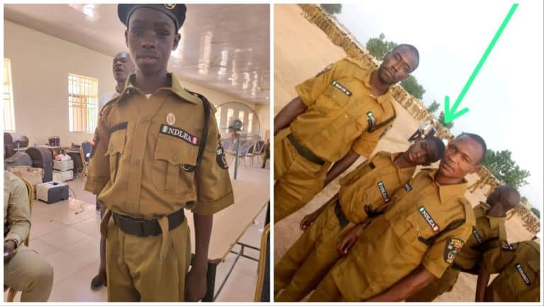 Nigerians Reacts As Photos Of NDLEA Recruits Surfaces Online