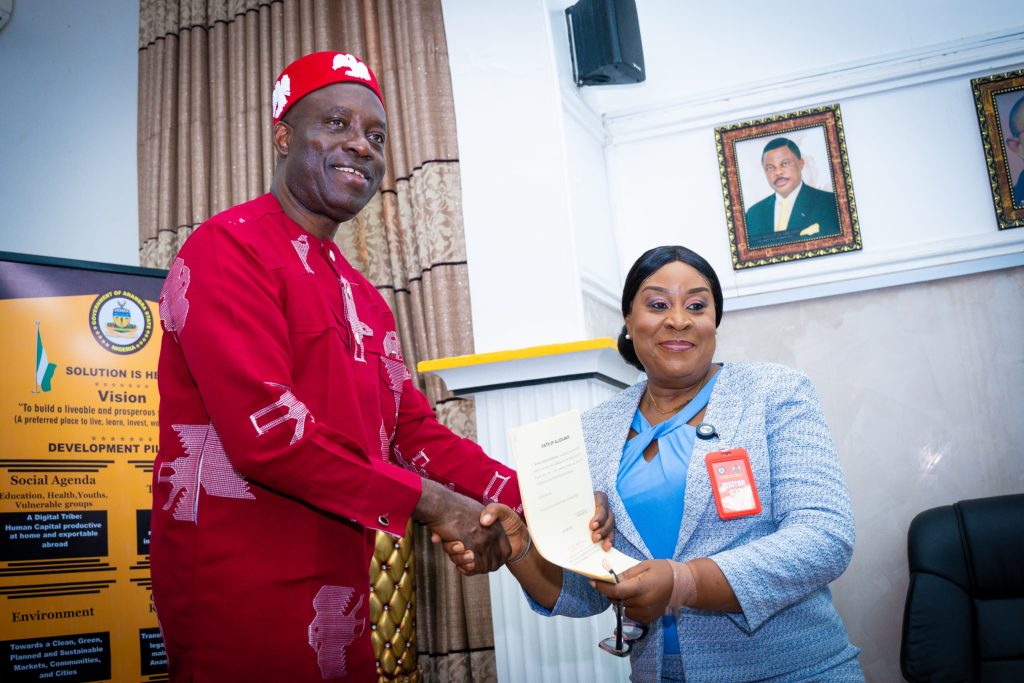Governor Soludo Swears In Ikpeazu-Nkemdiche as Special Duties Commissioner
