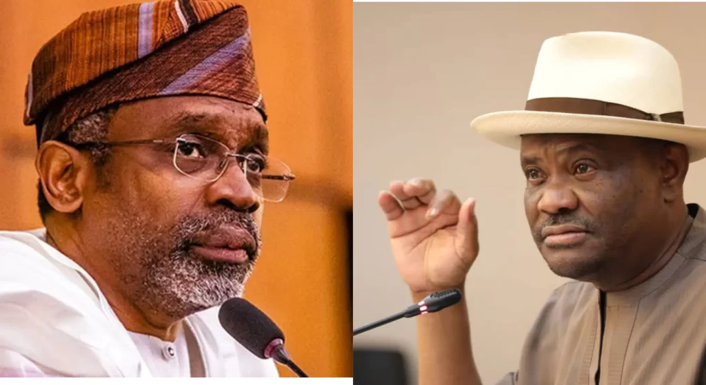FCT Minister, Wike Demolishes Property Beside Gbajabiamila’s Residence