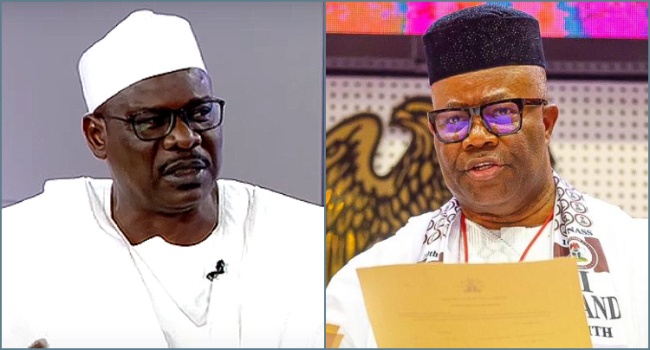 This Is Not Good For Nigeria And History Will Judge You – Ndume Accuses Akpabio Of Passing Bills Recklessly