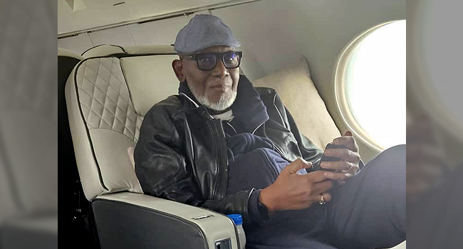 Gov Akeredolu Speaks on Returning to Germany for Medical Vacation