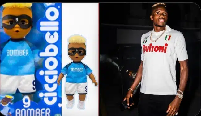 Napoli Vow To Take Producers Of Victor Osimhen’s Inspired Kids Toy To Court