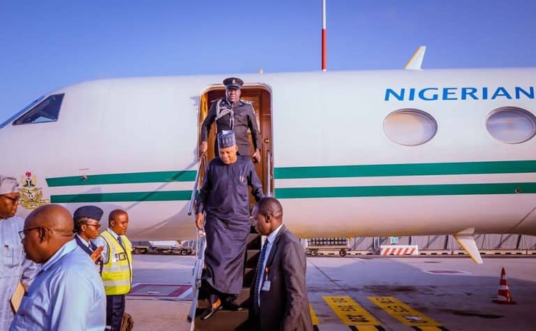 VP Shettima Arrives In US To Participate In AfDB Dialogue (Video)