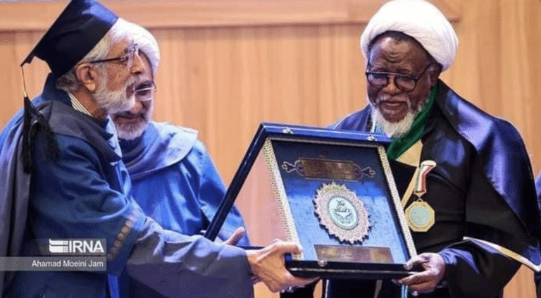 Shiite Leader, El-Zakzaky Awarded Honorary Doctorate (Photos)