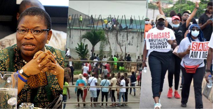 EndSARS: Oby Ezekwesili Reacts As Youths Commemorate Lekki Tollgate Massacre