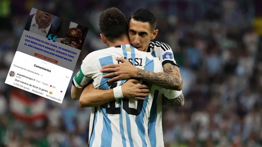 Cry Somewhere Else - Di María's Response To Matthaus After His Complaint About Messi's Ballon d'Or