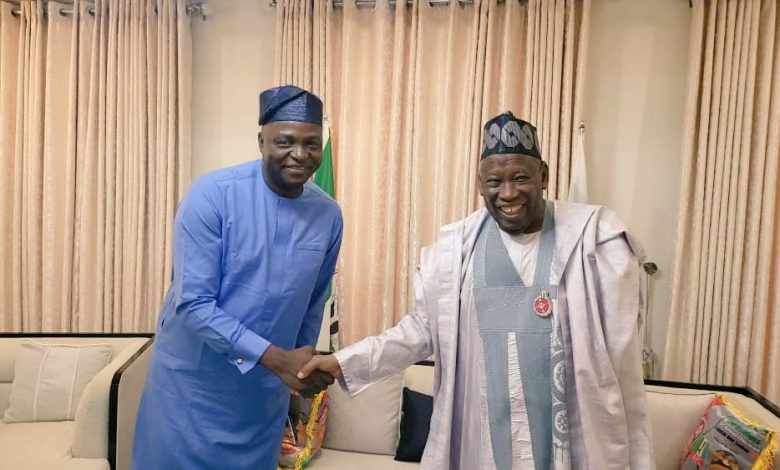 Plateau APC Guber Candidate Visits Ganduje After Appeal Court Judgement [PHOTOS]