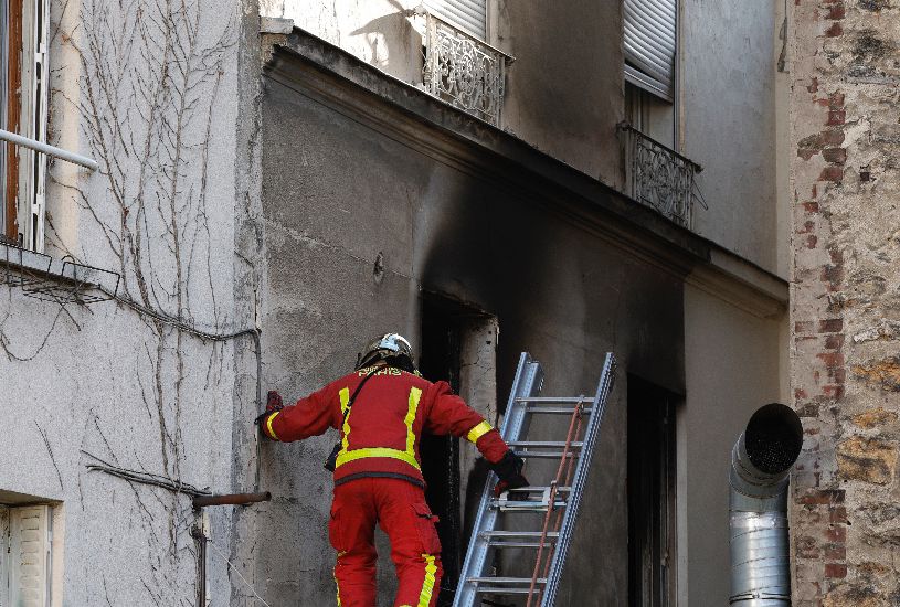 Three Killed As Fire Engulfs Building In Paris
