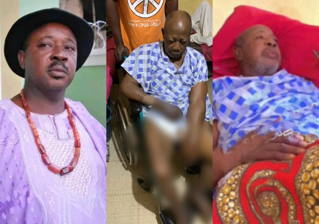 I Am Sick’, Paralyzed Popular Nollywood Actor, Amaechi Muonago Cries For Help
