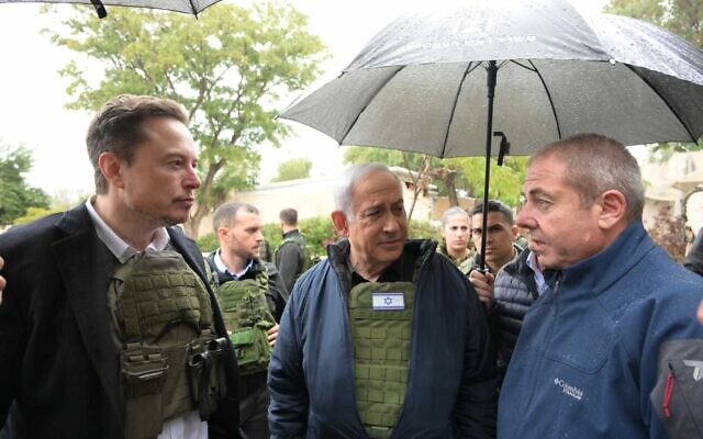 Elon Musk Visits Israel Amid Ongoing War With Hamas