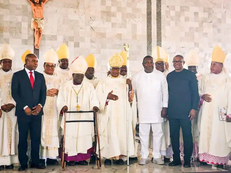 Peter Obi Meets Mbah, Ugwuanyi, Chime In Enugu