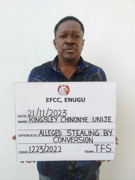 EFCC Arraigns Man For N340million Fraud In Enugu