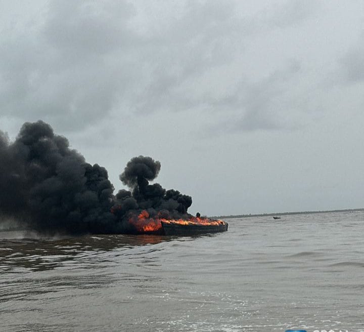 Navy Destroys Over 15,000 Litres Illegal Diesel In Ondo