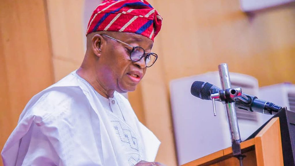 Oyetola In London To Address IMO General Assembly