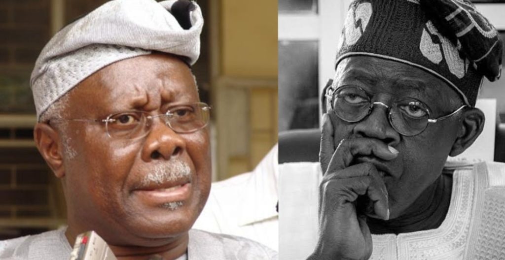 There's Nothing Personal Between Me And Tinubu - Bode George Speaks On Personal Relationship With The President