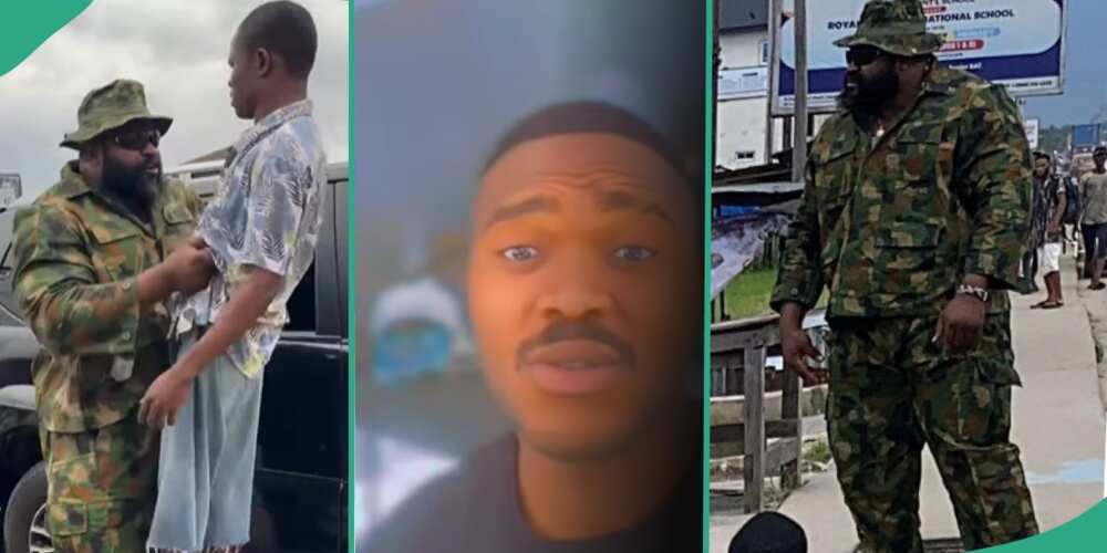 “We're Not Happy With You" – Soldier Tells Kizz Daniel’s Bouncer Over Camouflage Skit