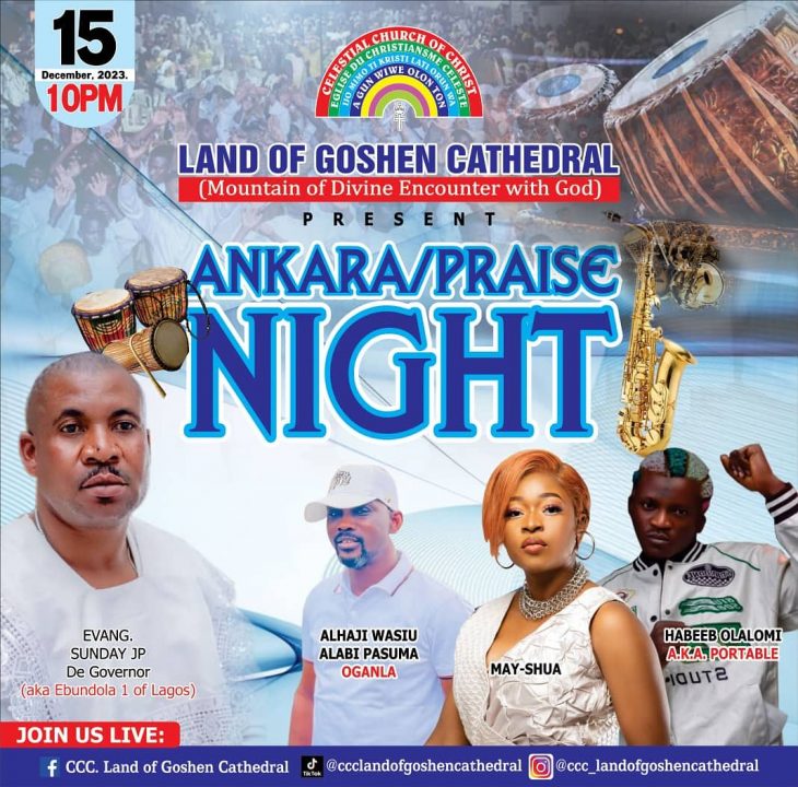 Portable Performs At Celestial Church’s Praise Night Despite Public Outrage (Video)