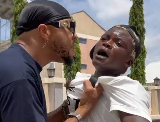 Portable Trains With WBC Champion Ahead Of His Fight With Charles Okocha