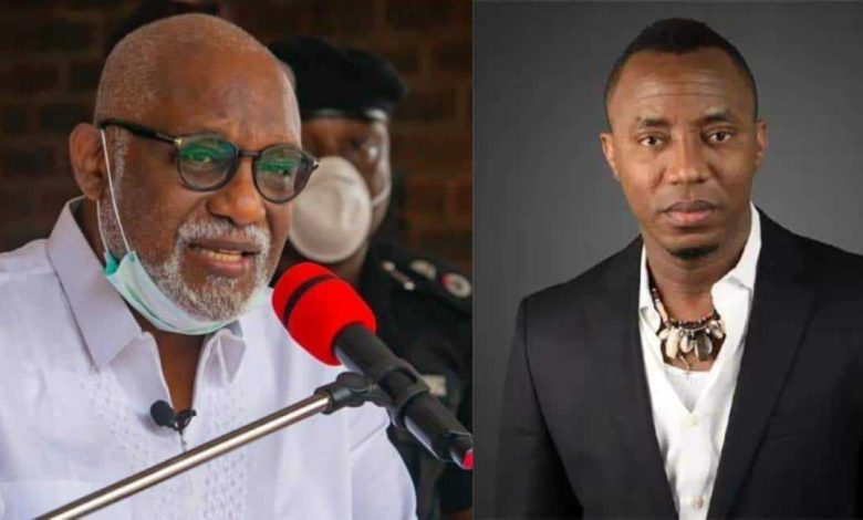 They Are All Lying To The Public – Sowore Speaks On Where Akeredolu Died
