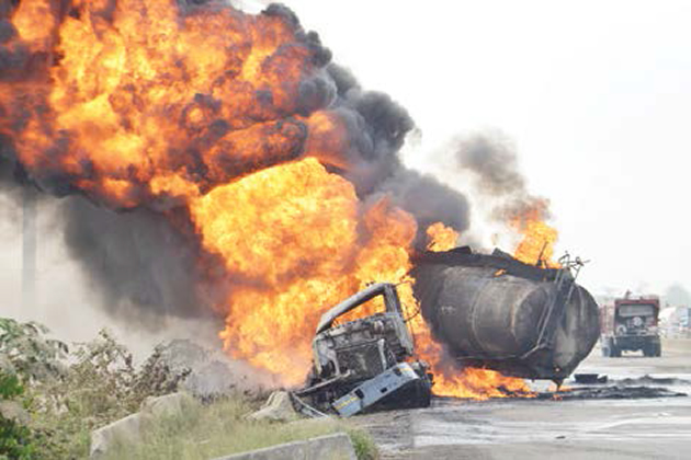 Tanker Explosion Kills Two On Abakaliki–Afikpo Expressway