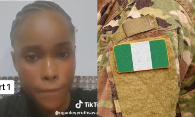 JUST IN: Nigerian Female Soldier Who Complained About Sexual Harassment By Senior Officers In Viral Video Arrested