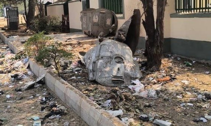 Two Injured As Waste Bin Explodes In Abuja