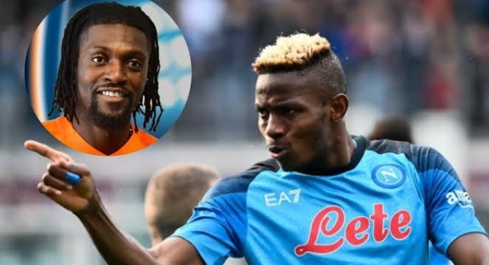 AFCON 2023: Emmanuel Adebayor Backs Osimhen To Make Difference For Nigeria Against Cote d’Ivoire