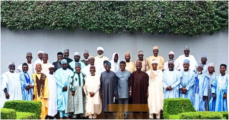 Details Of Tinubu's Meeting With Sharia Supreme Council Members Emerg